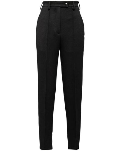 Prada Slim-Fit Trousers - Black