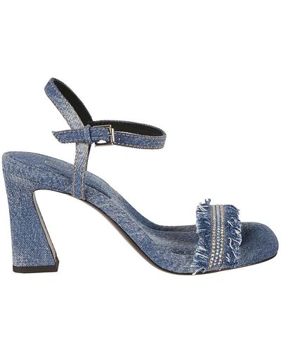 Ash High Heel Sandals - Blue