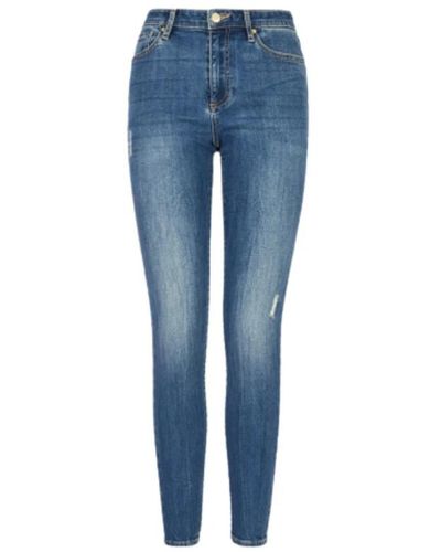 Armani Exchange Jeans > skinny jeans - Bleu