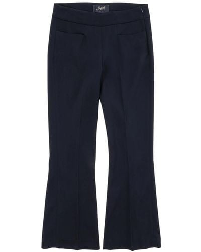 The Seafarer Trousers > wide trousers - Bleu