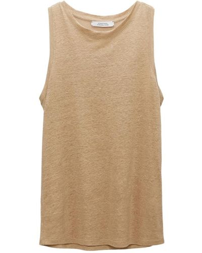 Dorothee Schumacher Sleeveless Tops - Natural