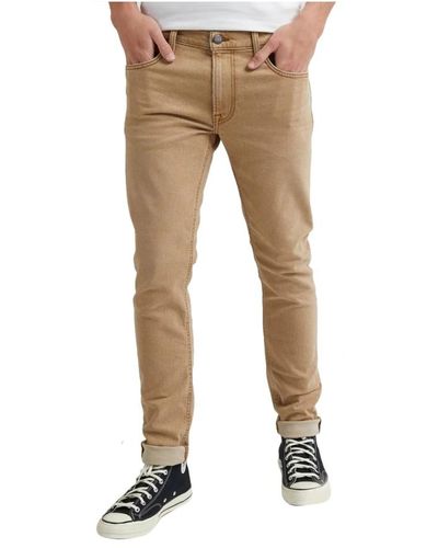 Lee Jeans Trousers > slim-fit trousers - Neutre