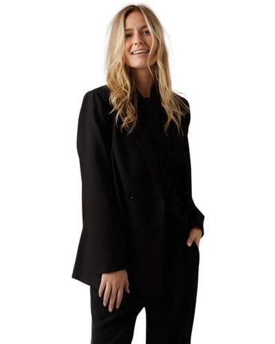 co'couture Oversize schwarzer blazer