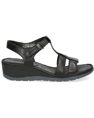 Caprice Flat sandals - Schwarz
