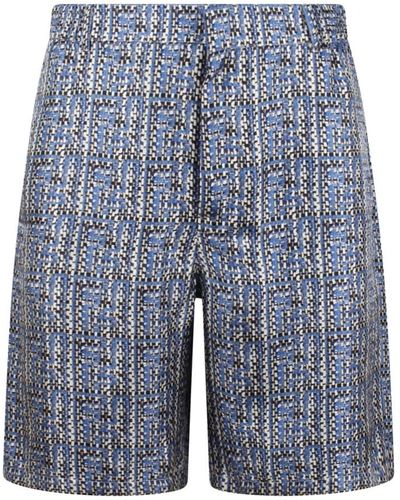 Fendi Casual Shorts - Blue