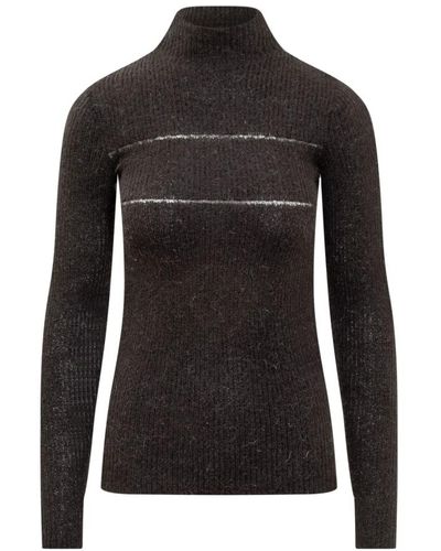 MSGM Knitwear > turtlenecks - Noir