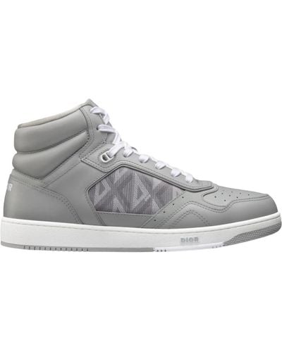 Dior Hohe diamant sneakers - Grau