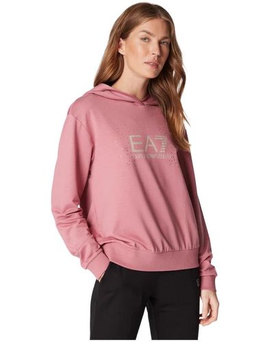 EA7 Sweatshirts - Rose