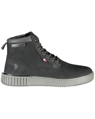 U.S. POLO ASSN. Shoes > boots > lace-up boots - Noir