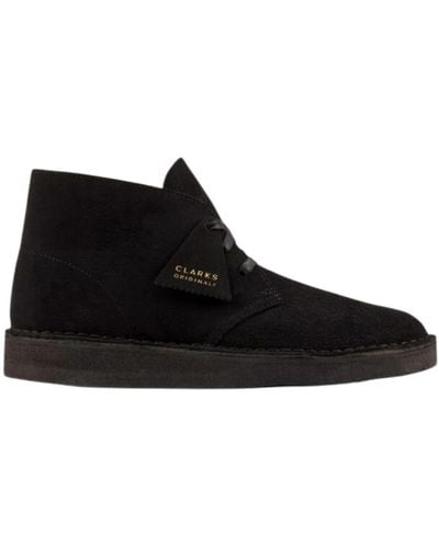 Clarks Lace-Up Boots - Black