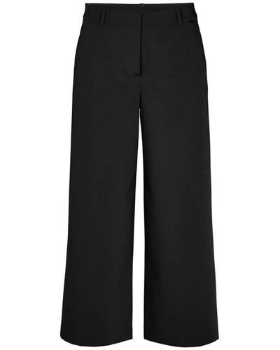 LauRie Trousers > cropped trousers - Noir