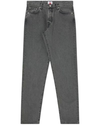 Edwin Jeans > straight jeans - Gris