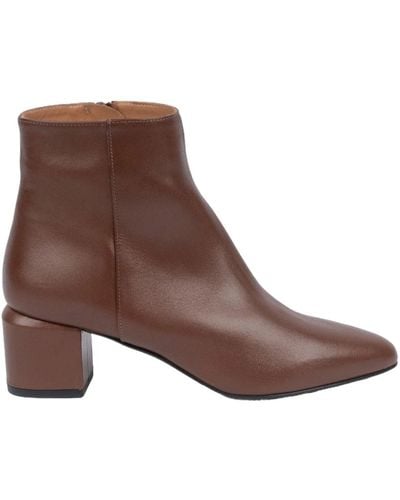 Albano Heeled Boots - Brown