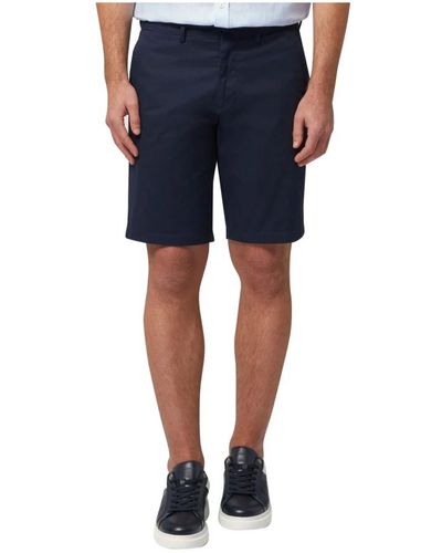 Harmont & Blaine Shorts > casual shorts - Bleu
