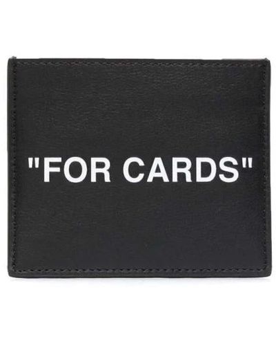Off-White c/o Virgil Abloh Accessories > wallets & cardholders - Noir