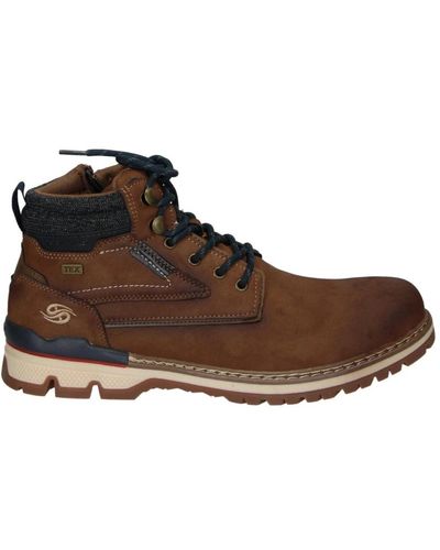Dockers Shoes > boots > lace-up boots - Marron