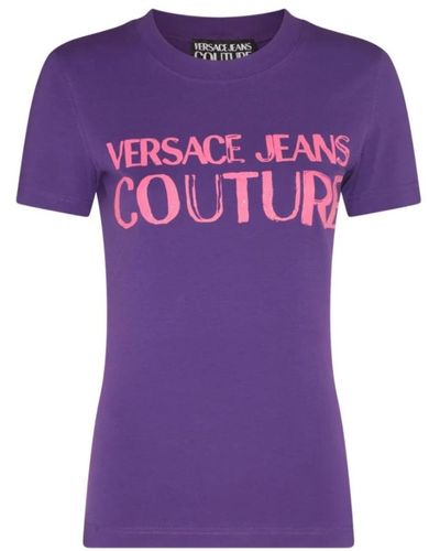Versace Designer t-shirts und polos - Lila