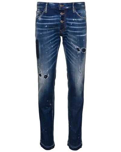 DSquared² Slim-fit jeans - Blau