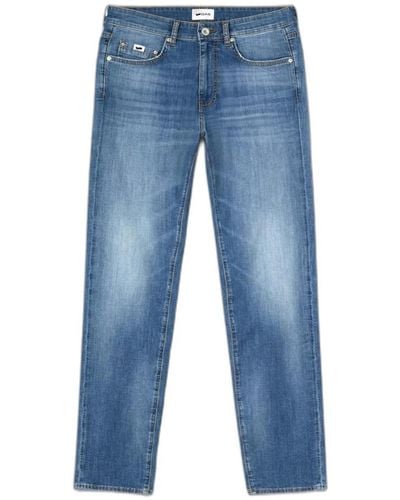 Gas Jeans > straight jeans - Bleu