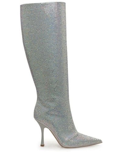 Liu Jo Glam lh 02botas altas botas de mujer - Gris
