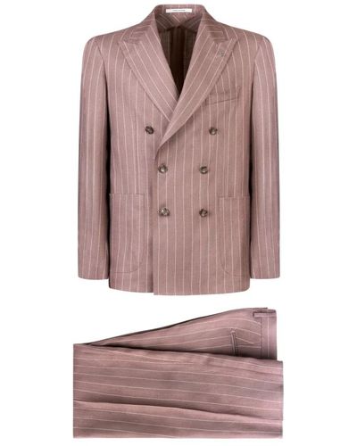 Tagliatore Suits > suit sets > double breasted suits - Rose
