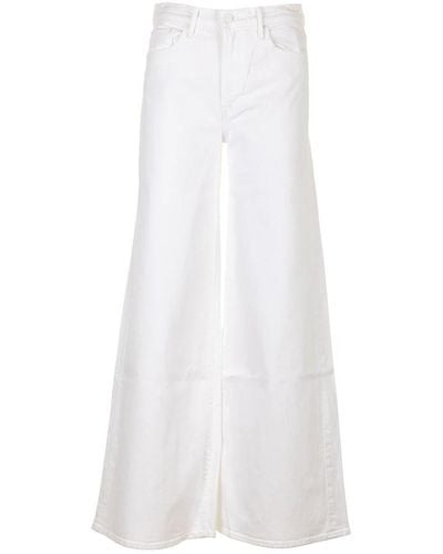 Mother Wide jeans - Bianco