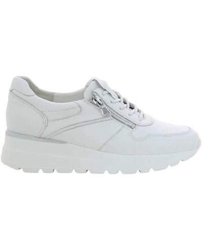 Waldläufer Zapatos blancos de mujer 793007 h-feli - Gris
