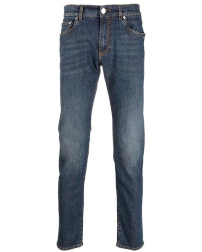 Etro Slim-fit Jeans - Blau