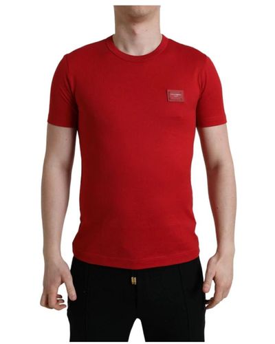 Dolce & Gabbana T-Shirts - Rot
