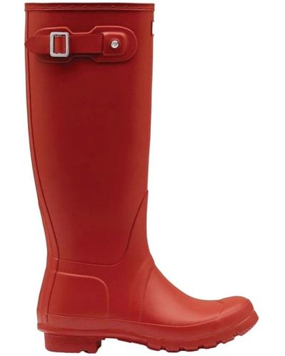HUNTER Rain Boots - Red