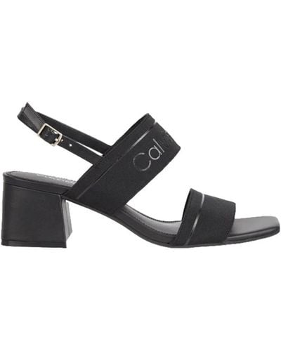 Calvin Klein High Heel Sandals - Black