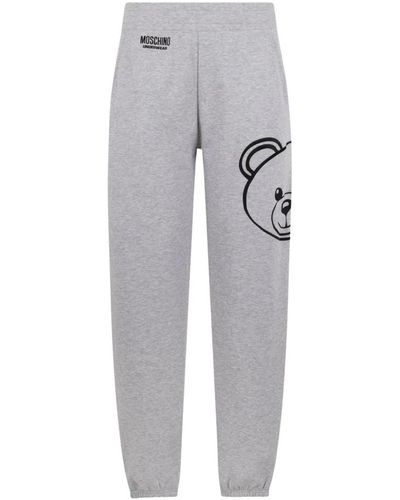 Moschino Trousers > sweatpants - Gris