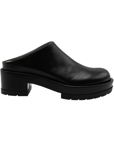 SAPIO Shoes > heels > heeled mules - Noir