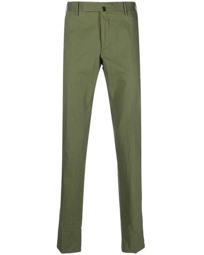 Incotex Trousers > slim-fit trousers - Vert