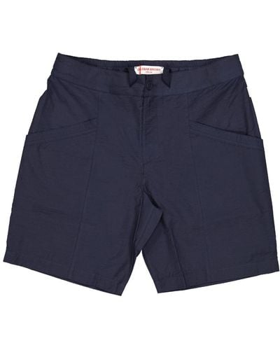 Orlebar Brown Shorts > casual shorts - Bleu
