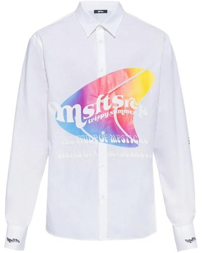 Msftsrep Shirt with logo - Bianco