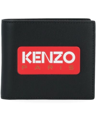 KENZO Portemonnaie mit Print - Rot