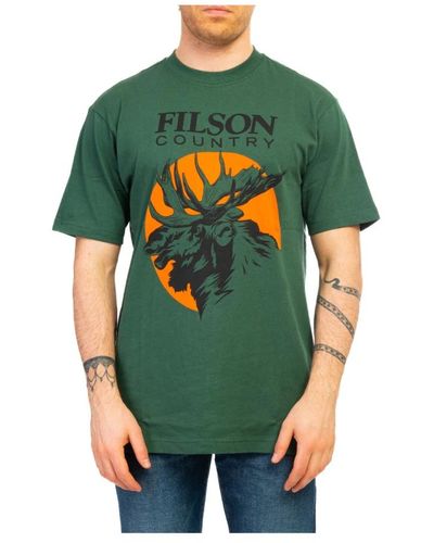 Filson T-shirt - Verde