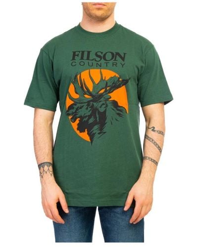 Filson T-Shirts - Grün