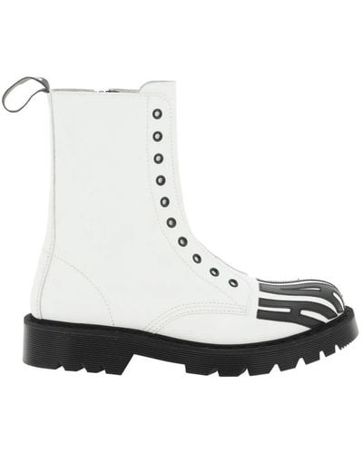 VTMNTS Lace-Up Boots - White