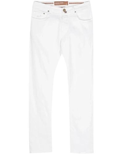 Jacob Cohen Straight Jeans - White