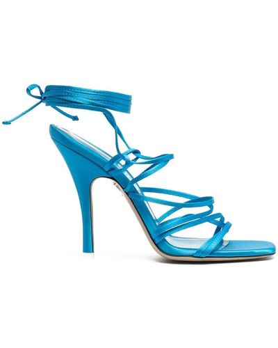 The Attico High Heel Sandals - Blue