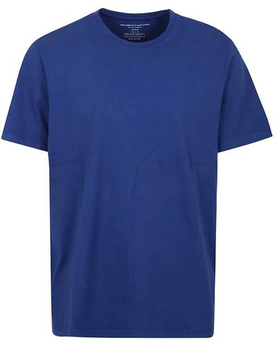 Majestic Filatures Blaues könig t-shirt