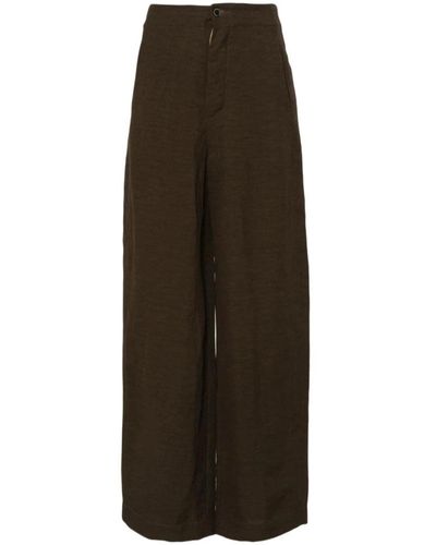 Uma Wang Trousers - Marrón