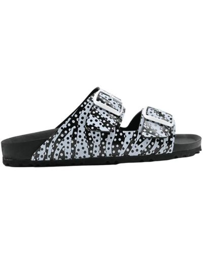 Manila Grace Shoes > flip flops & sliders > sliders - Noir