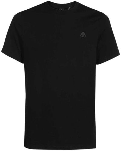 Moose Knuckles T-shirts - Nero