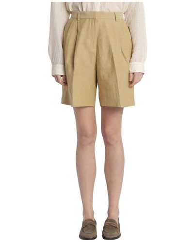Pomandère Short Shorts - Natural