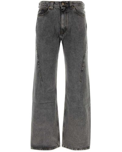 Y. Project Graphit denim jeans - Grau