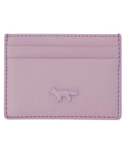 Maison Kitsuné Accessories > wallets & cardholders - Violet