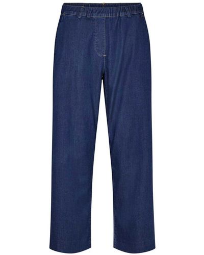 LauRie Trousers > cropped trousers - Bleu
